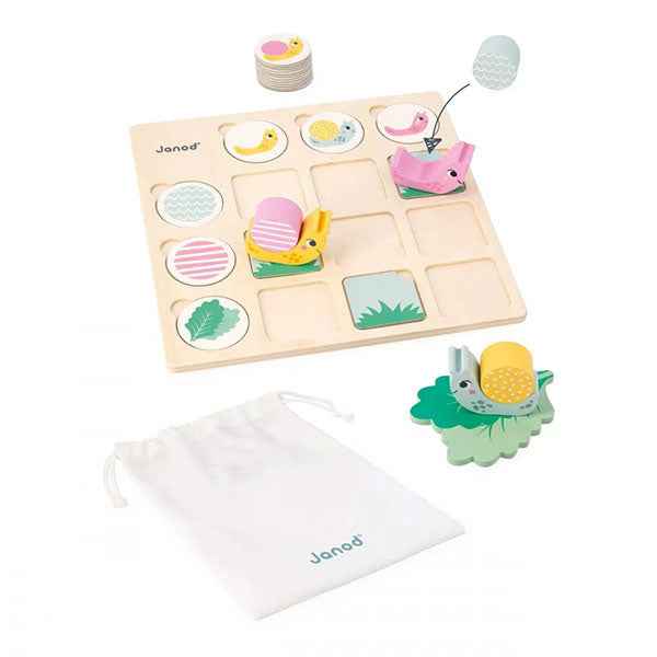 Janod cijferspel tabellen lezen met slakken +4jr