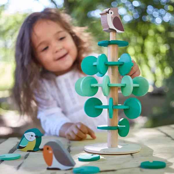Janod WWF® tree construction toy with birds