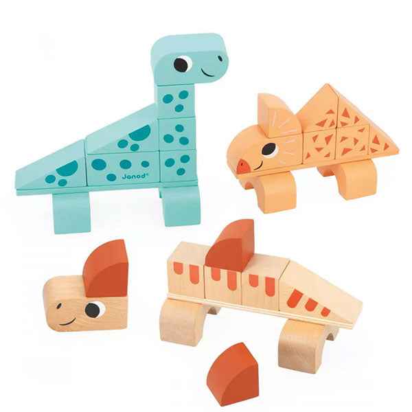 Janod Dino construction toy +2jr