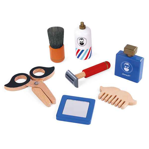 Janod De kleine barbier - scheerset