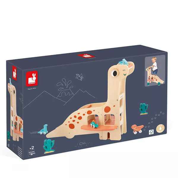Janod Dinosaur Toy Garage