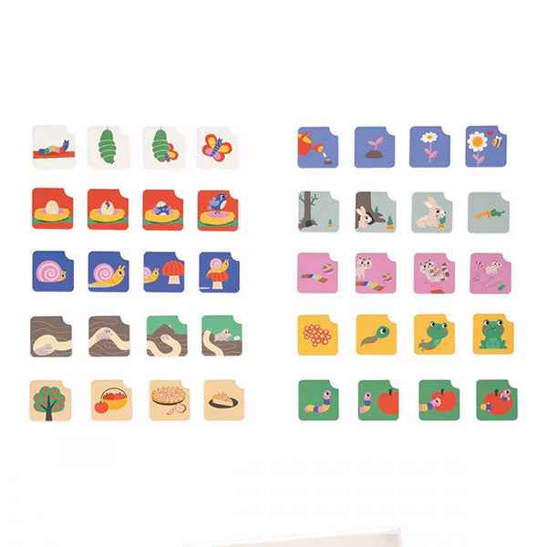 Janod educational game sets in the garden +3 years