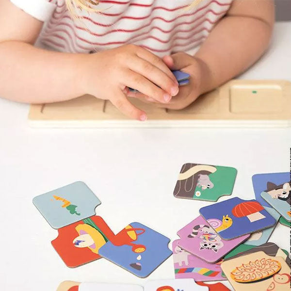 Janod educatief spel reeksen in de tuin +3jr