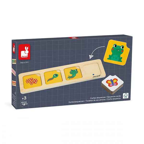 Janod educational game sets in the garden +3 years