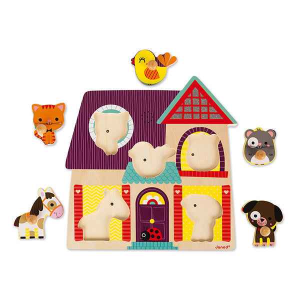 Janod My Little Friends Sound Puzzle