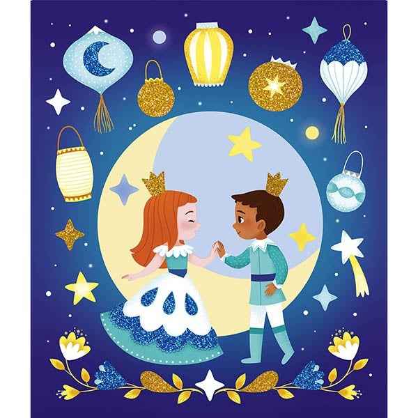 Janod Glow-in-the-Dark Glitter Sand Magical Night