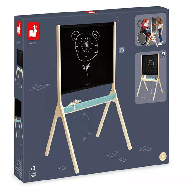 Janod klassiek magneetbord - krijtbord