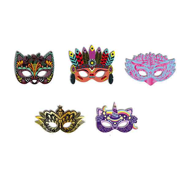 Janod knutselpakket feestmaskers +5jr