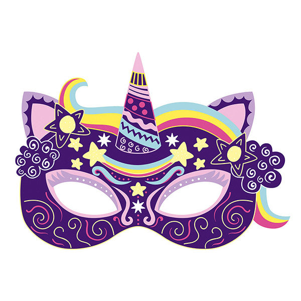 Janod knutselpakket feestmaskers +5jr