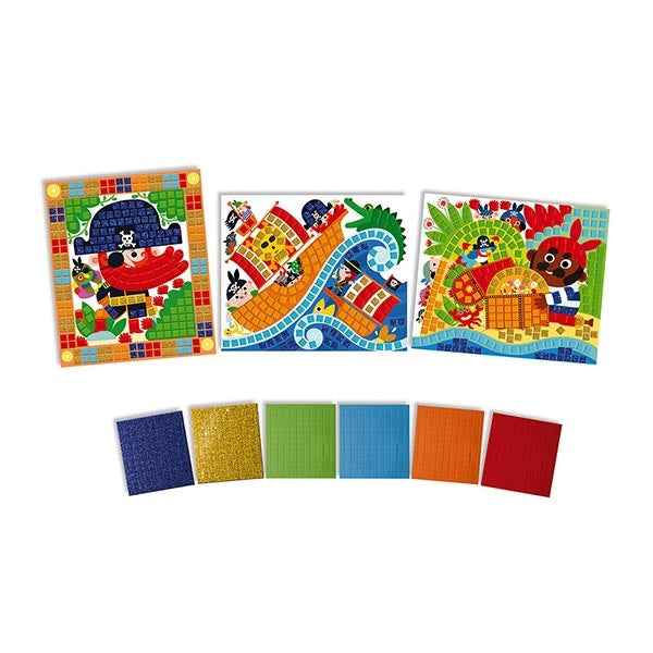 Janod Pirate Mosaic Craft Kit