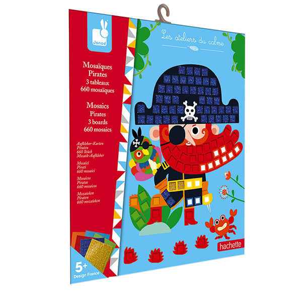 Janod Pirate Mosaic Craft Kit