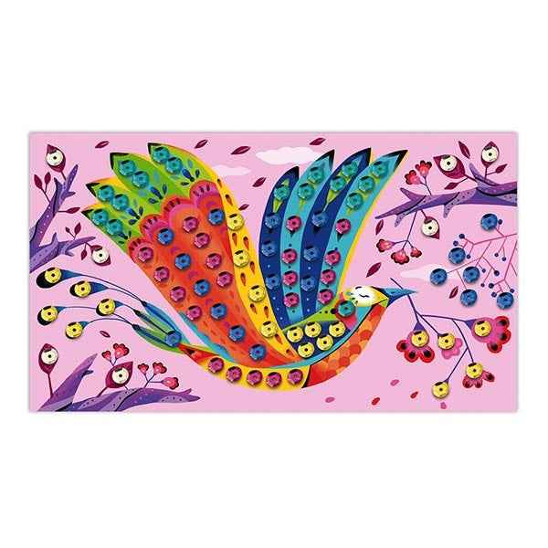 Janod Glitter Craft Kit Beautiful Garden +5 Years