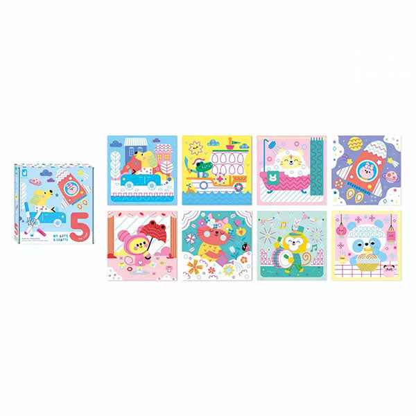 Janod drawing art craft kit for ages 5+