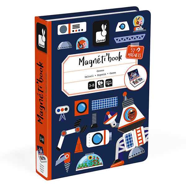 Janod Cosmos Magnetic Book 70 Pieces 3-8 Years