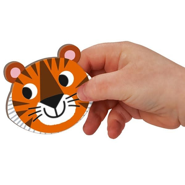 Janod - magneetboek dieren - 40st 3-8jr