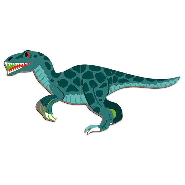 Janod magneetboek Dinosaurussen 50st 3-8jr
