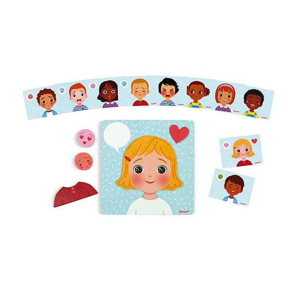 Janod Magnetic Emotions Game +2jr