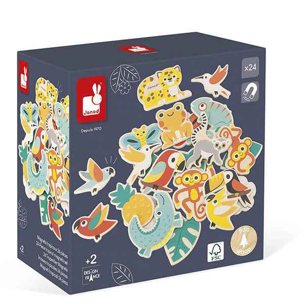 Janod Tropic 24-piece Magnets