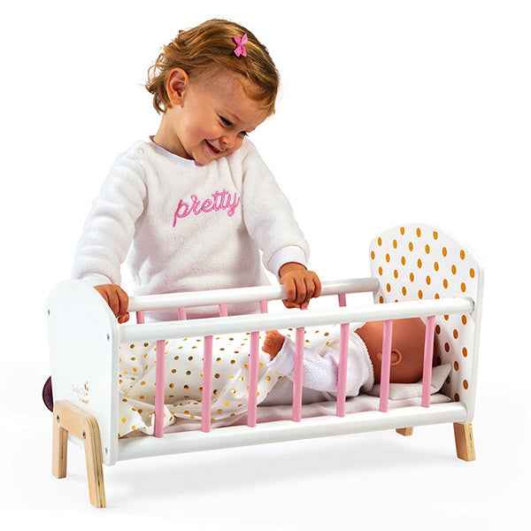 Janod Candy Chic Doll’s Bed