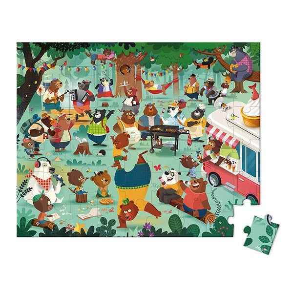 Janod puzzel Berenfamilie 54st +5jr