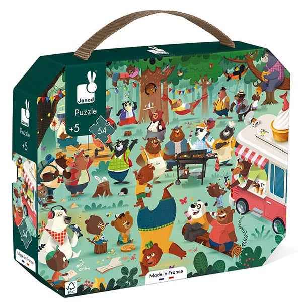 Janod puzzel Berenfamilie 54st +5jr