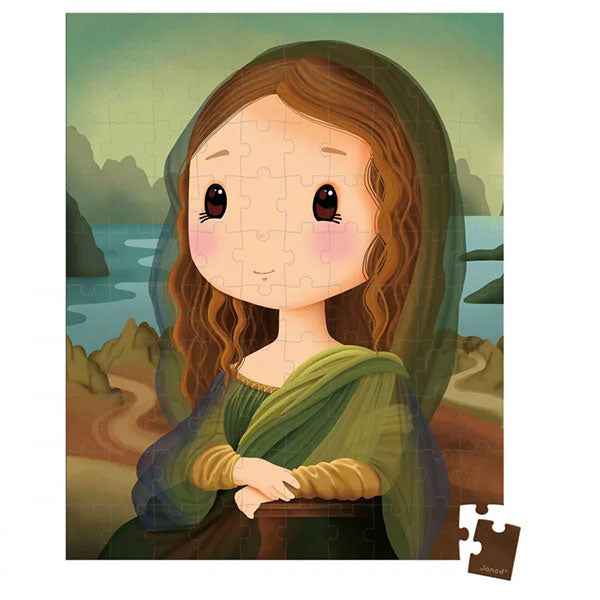 Janod da Vinci 100-piece puzzle