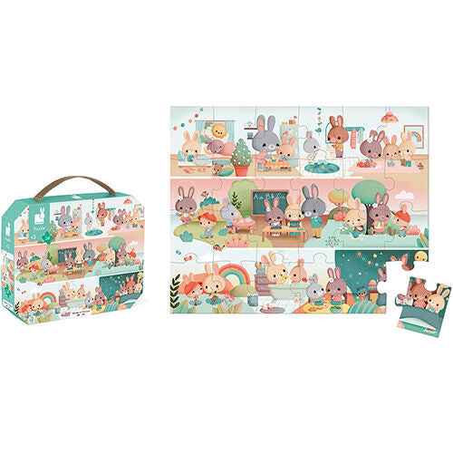 Janod 24-piece day puzzle