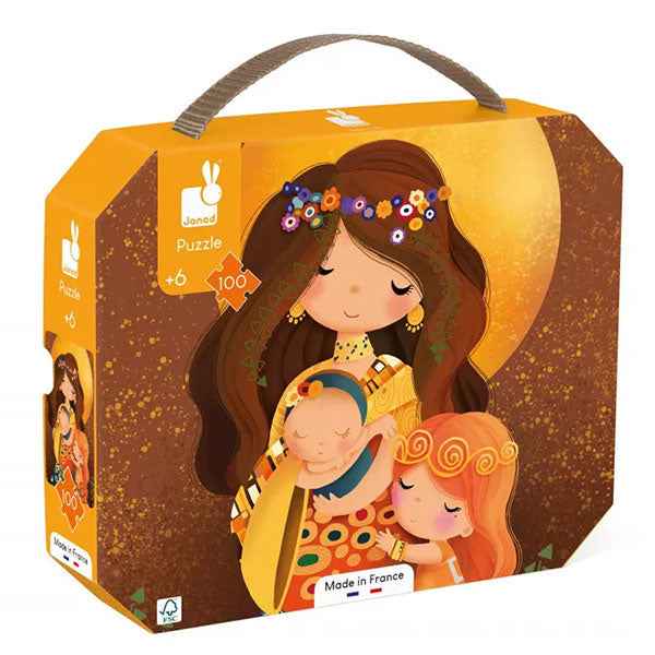 Janod puzzel geÃ¯nspireerd door Klimt 100 stukjes