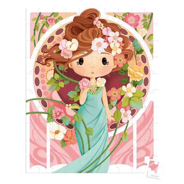 Janod puzzle inspired by Mucha 100 pieces