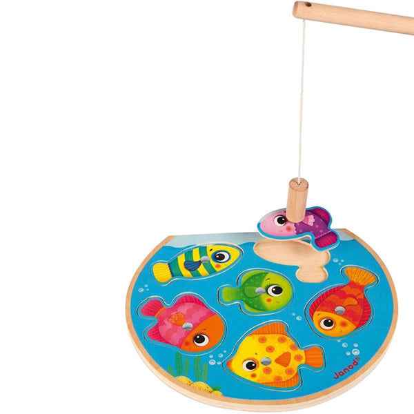 Janod - puzzel - magnetisch visspel - Speedy Fish