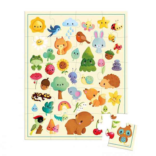 Janod puzzel natuur 20 stukjes