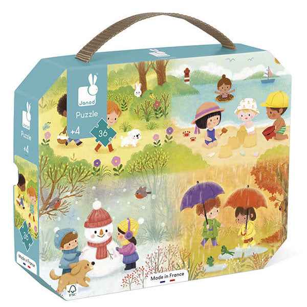 Janod 36-piece seasonal puzzle