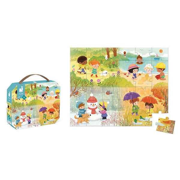 Janod 36-Piece Season Puzzle