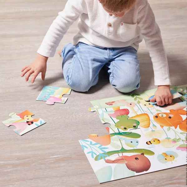 Janod 20-piece Garden Friends puzzle