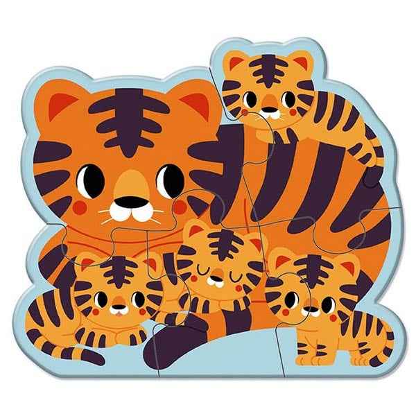 Janod animal puzzles 2-3-4-5-6 pieces WWF®