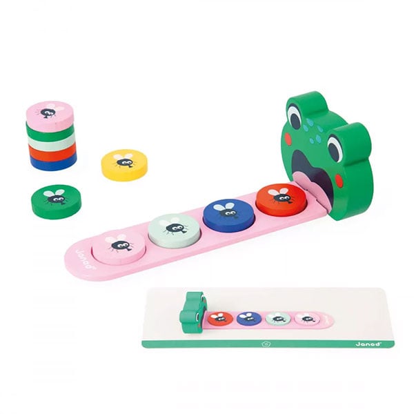 Janod sorteerspel algoritme kikker +3jr