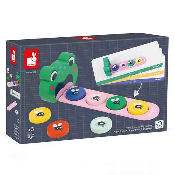 Janod Frog Algorithm Sorting Game for Ages 3+