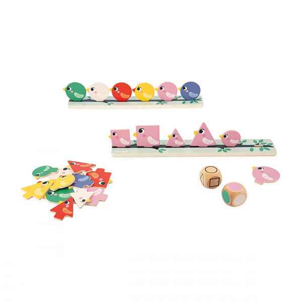Janod sorteerspel vogels +2jr