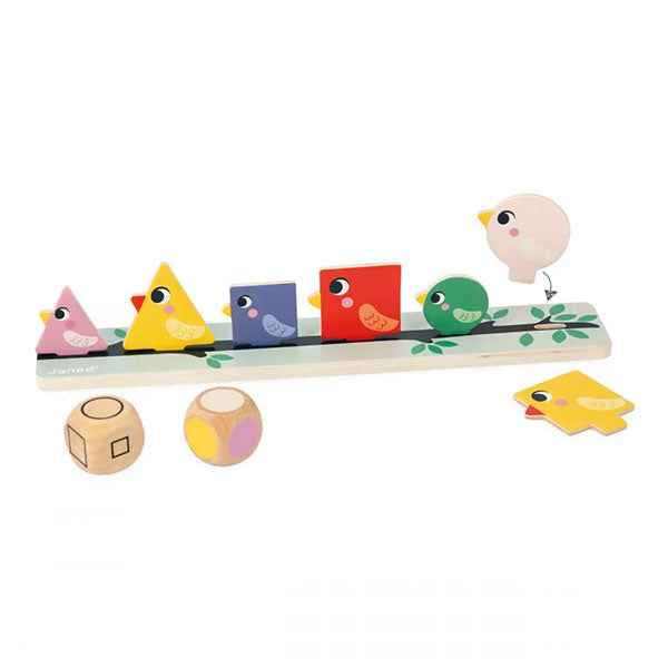 Janod sorteerspel vogels +2jr
