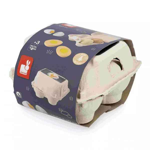 Janod Little Chef Toy Eggs