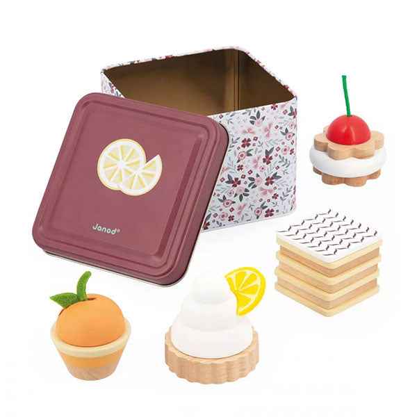 Janod Twist toy cakes