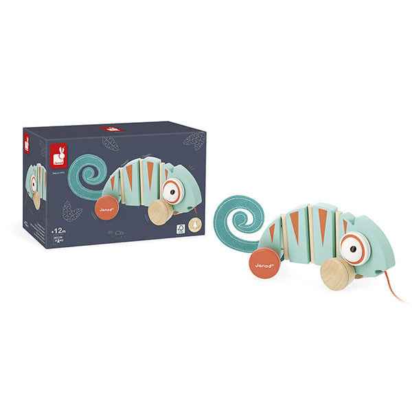 Janod Tropik Pull-Along Chameleon
