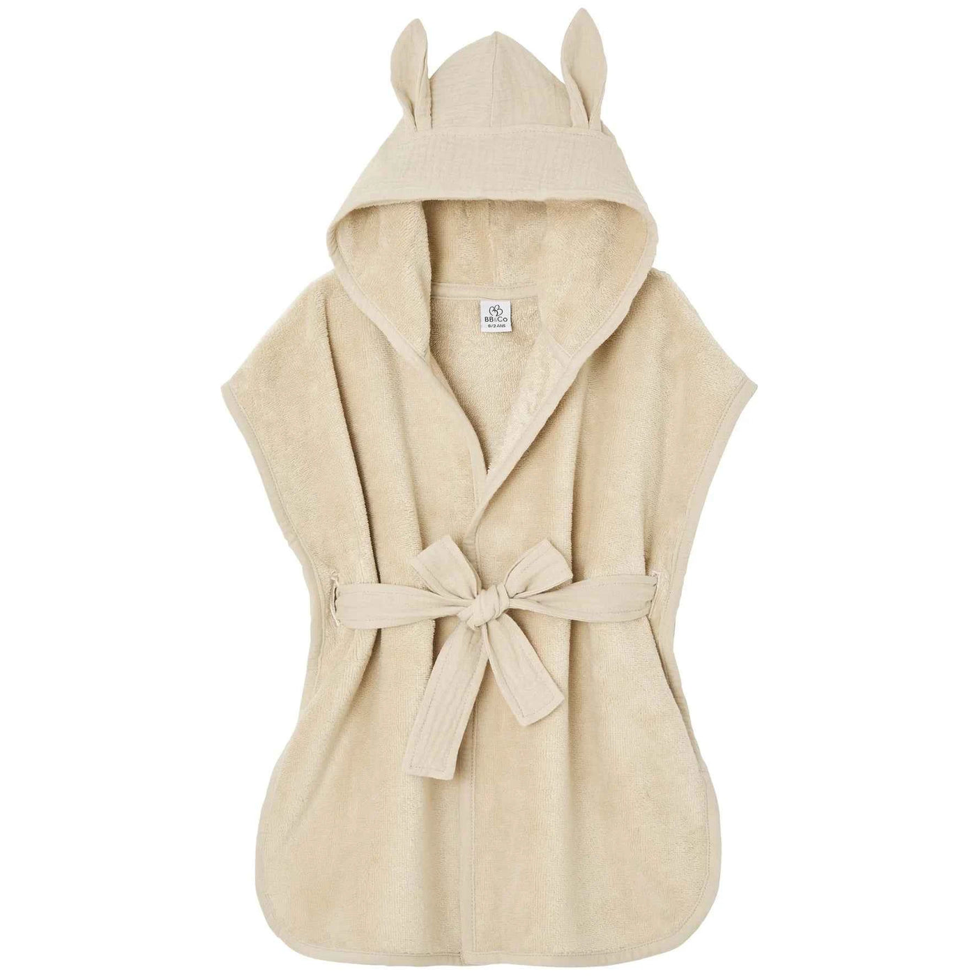 BB&Co | Bamboo Biscuit Bathrobe 0-2Y