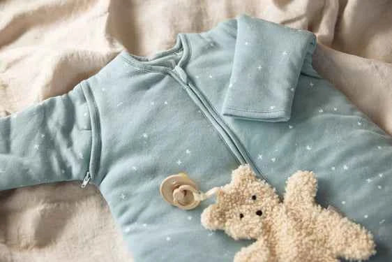 Jollein | Slaapzak Met Afritsbare Mouw 110cm Twinkling Sea Green