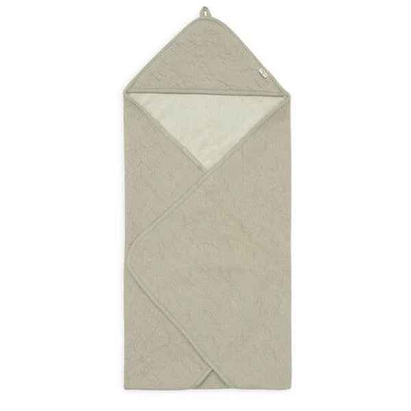 Jollein badcape 75x75cm Soft Waves Olive Green