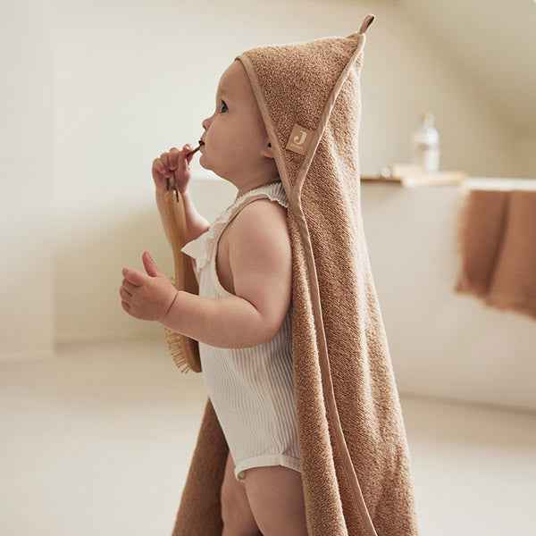 Jollein Terry Cloth Bath Cape 75x75cm Biscuit
