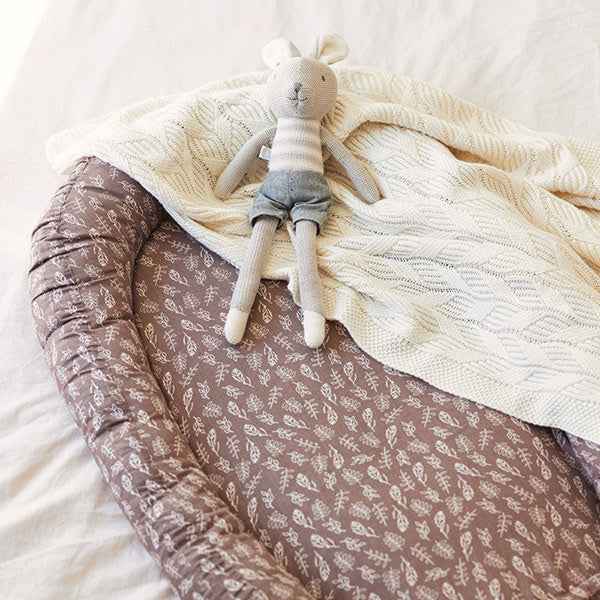Jollein deken 75x100cm Spring knit ivory