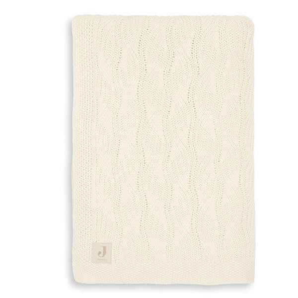 Jollein deken 75x100cm Spring knit ivory