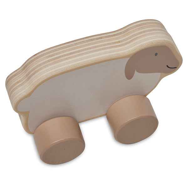 Jollein houten speelgoedauto Farm - Lamb