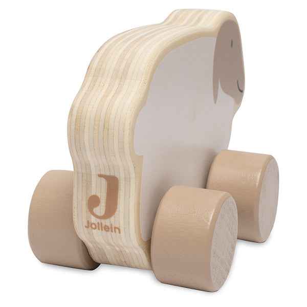 Jollein houten speelgoedauto Farm - Lamb